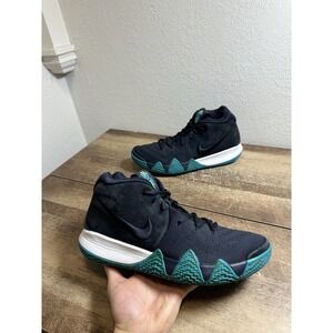 SAMPLE Size 12 Nike Kyrie 4 Think Twice Dark Obsidian Blue Mens Shoes 943806-401